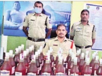 తెలంగాణ మద్యం పట్టివేత
