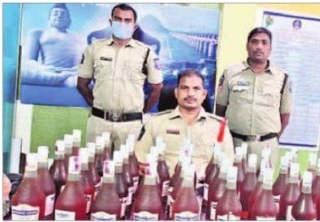 తెలంగాణ మద్యం పట్టివేత