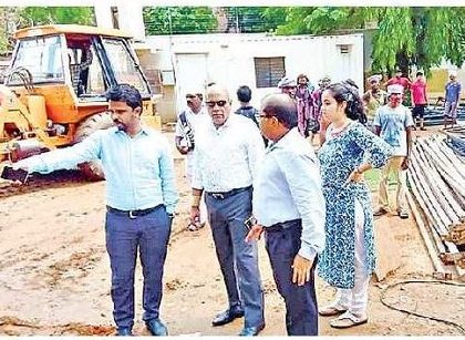 రాజ్‌‌భవన్‌లో చురుగ్గా ఏర్పాట్లు