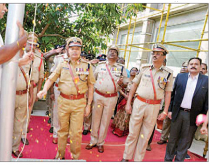 కమిషనరేట్ లో ఘనంగా స్వాతంత్య్ర వేడుకలు