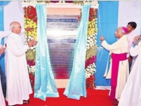 మరియమాత నూతన ఆలయ నిర్మాణం