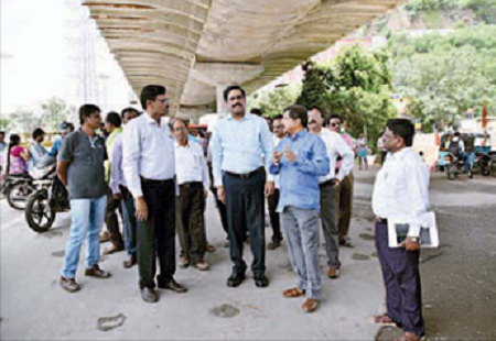 దుర్గగుడి ఫ్లై ఓవర్ పనులు వేగవంతం