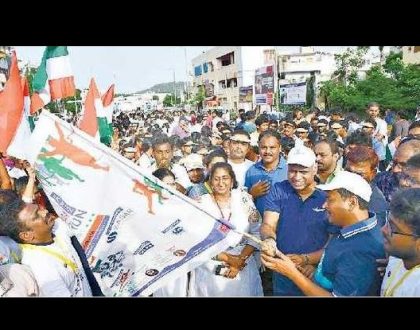 ఉత్సాహం గా 5 కే పరుగు