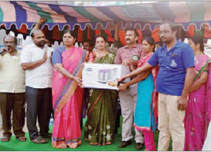 ఉత్సాహంగా హెల్పింగ్ హ్యాండ్స్ ముగ్గుల పోటీలు