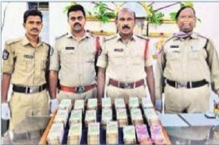 రూ.54 లక్షల నగదు స్వాధీనం