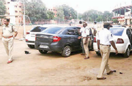 వాహన చోదకులపై 474 కేసులు