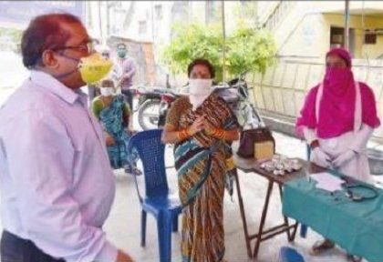 నగరంలో కలెక్టర్ సుడిగాలి పర్యటన