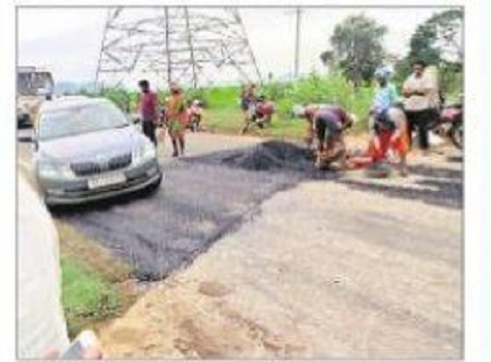 ఇక రోడ్లు నిగ నిగ!