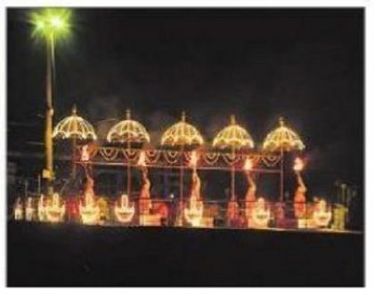 కృష్ణమ్మకు నవ హారతులు
