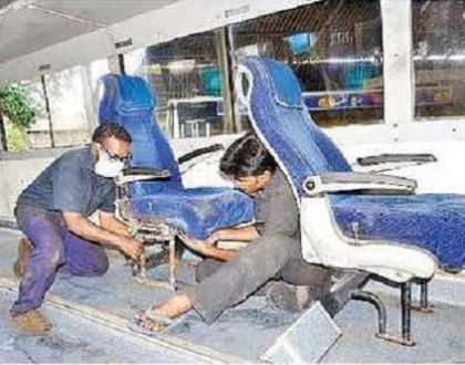 సిటీ బస్సుల్లో  వరుసకు ఇద్దరే