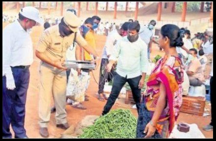 తూనికలు కొలతల శాఖ తనిఖీలు
