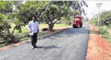 రహదారులపై  అభివృద్ధి పరుగు