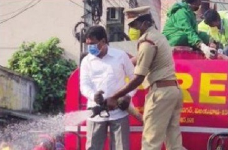 కరోనపై ఫైర్...