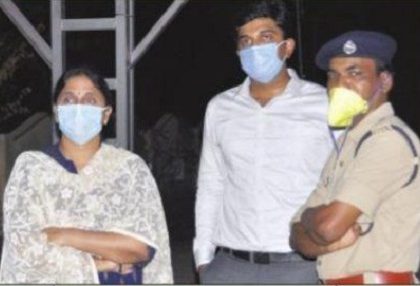 మహారాష్ట్ర కూలీలకు సాదర వీడ్కోలు