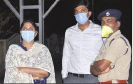 మహారాష్ట్ర కూలీలకు సాదర వీడ్కోలు