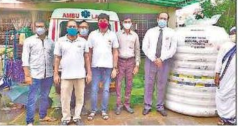 కెనరా బ్యాంకు వితరణ