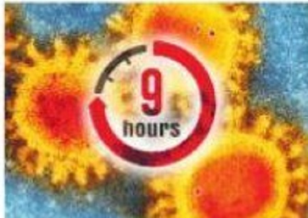 9 గంటలు సజీవంగా..