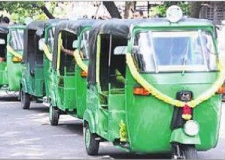 ఆటోలకు కిక్... కాలుష్యానికి చెక్ !