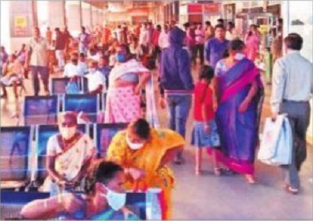 పీఎన్‌బీఎస్ కిటకిట
