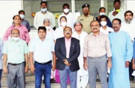 కోవిడ్ వ్యాక్సినేషన్ సెంటర్ ప్రారంభం