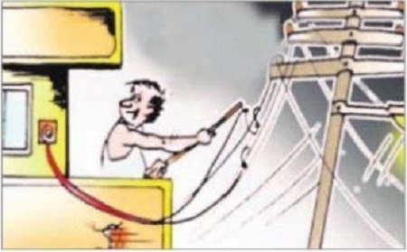 విద్యుత్ చోరులకు షాక్!