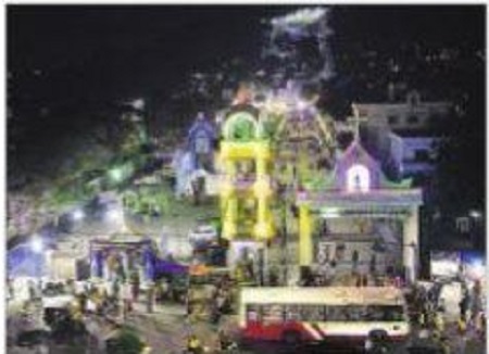 గుణదల కొండకు ఆధ్యాత్మిక శోభ