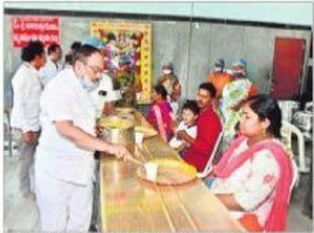 నేటి నుంచి దుర్గమ్మ అన్నప్రసాదం పంపిణీ