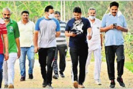 వాకింగ్ @ ద్వీపం