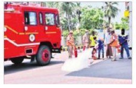 అగ్నిప్రమాదాల నివారణపై అవగాహన