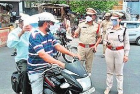 పకడ్బందీగా కర్ఫ్యూ అమలు
