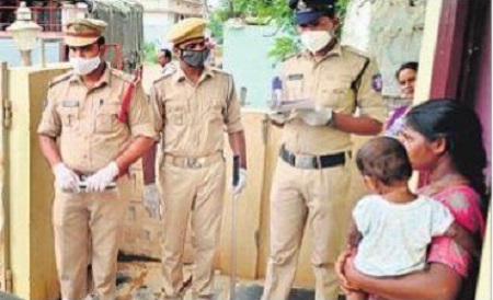 శివారు కాలనీల్లో పోలీసుల కార్డన్ సెర్చ్