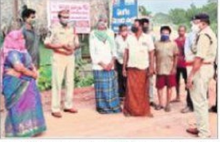 డ్రగ్స్ తో  కలిగే అనర్ధాల పై పోలీసుల అవగాహన