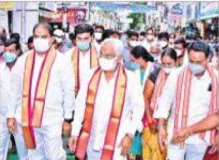 వైభవంగా ధ్వజస్తంభ పునఃప్రతిష్ఠ