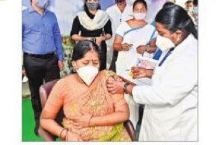 వ్యాక్సినేషన్ లో మెగా రికార్డు