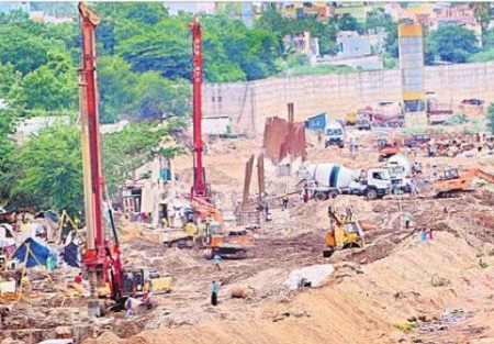 కృష్ణమ్మవరద ముంపు పనులు చకచకా