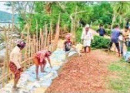 భవానీ ద్వీపంలో చురుగ్గా అభివృద్ధి పనులు