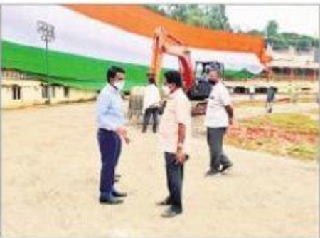 స్వాతంత్య వేడుకలకు పటిష్ట ఏర్పాట్లు