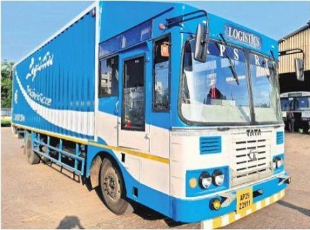 టన్నుల కొద్దీ రవాణా