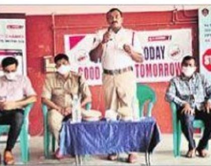 కెర్బ్ డ్రిల్‌తో రోడ్డు ప్రమాదాల నివారణ