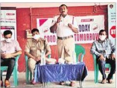 కెర్బ్ డ్రిల్‌తో రోడ్డు ప్రమాదాల నివారణ