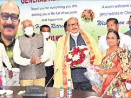 నూతన సీఎస్‌గా సమీర్‌శర్మ బాధ్యతల స్వీకారం