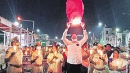 పోలీసు అమరవీరుల సంస్మరణ ర్యాలీ
