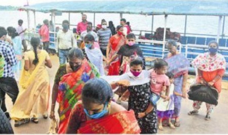 భవానీ ద్వీపంలో సందడి