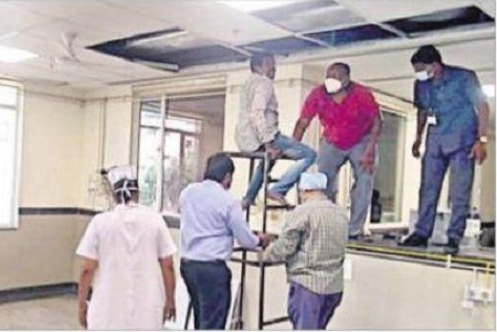 ఎస్ ఎస్ బ్లాక్ లో మెడికల్ ఎమర్జెన్సీ వార్డు