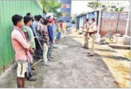 అంతర్ రాష్ట్ర  కార్మికుల వివరాలు సేకరణ