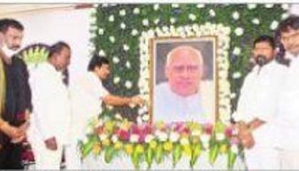 పదవులకు వన్నె తెచ్చిన నేత రోశయ్య