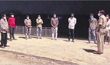 భవానీ ఘాట్‌లో గస్తీ ముమ్మరం