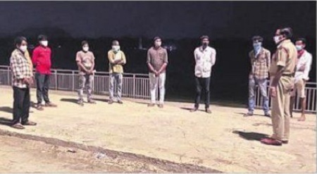 భవానీ ఘాట్‌లో గస్తీ ముమ్మరం
