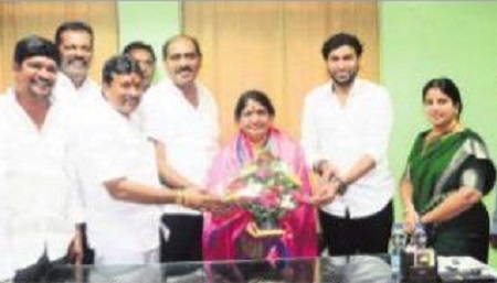 జిల్లా గ్రంథాలయ సంస్థ చైర్ పర్సన్‌గా జమలపూర్ణమ్మ