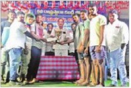 రాష్ట్ర స్థాయి కబడ్డీ జట్టు విజేత విజయవాడ